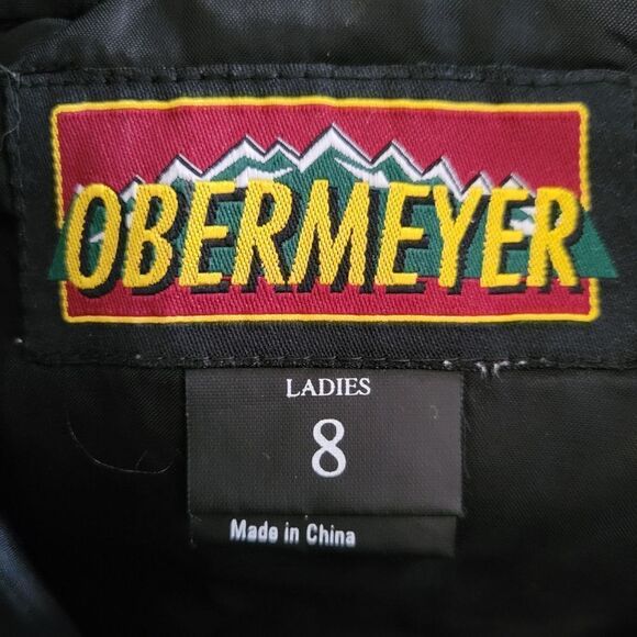 Obermeyer Women's Black Side Zip Ski Snowboard Pants - Picture 2 of 14